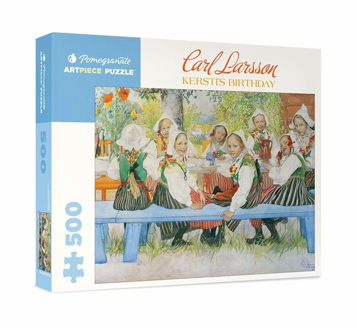 Carl Larsson: Kersti's Birthday 500pc Pomegranate Jigsaw Puzzle