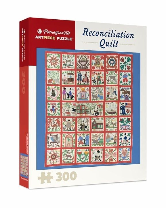 Reconciliation Quilt 300pc Pomegranate Jigsaw Puzzle
