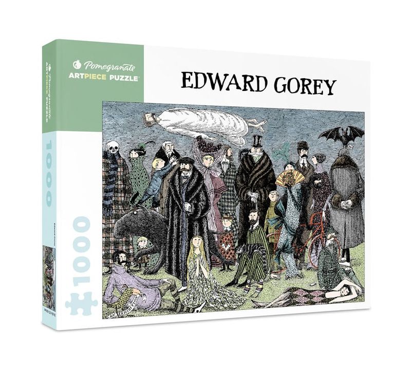 Edward Gorey: Family 1000pc Pomegranate Jigsaw Puzzle