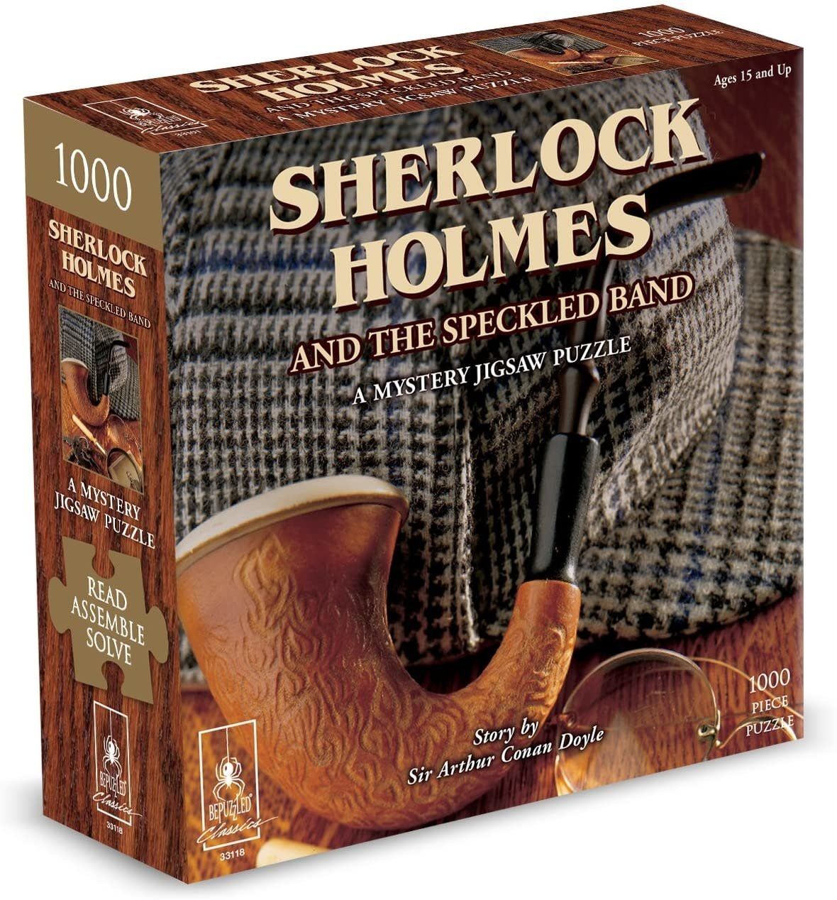 Mystery Jigsaw Puzzle: SHERLOCK HOLMES (1000pc)