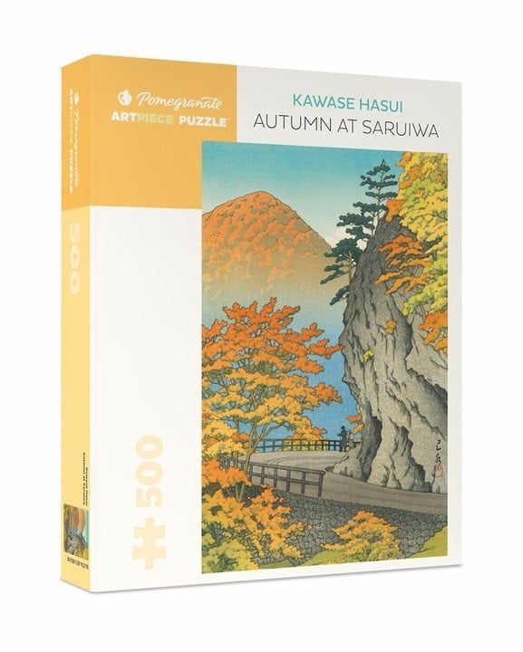 Kawase Hasui: Autumn at Saruiwa 500pc Pomegranate Jigsaw Puzzle