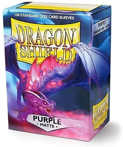 Dragon Shield Sleeves 100ct - Matte Purple