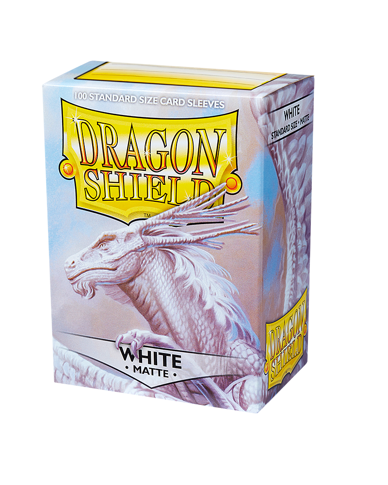 Dragon Shield Sleeves 100ct - Matte White