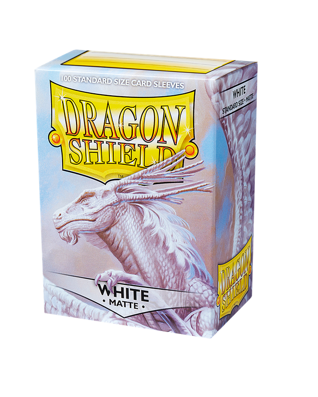Dragon Shield Sleeves 100ct - Matte White