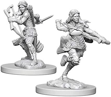 Dungeons &amp; Dragons Nolzur&#39;s Marvelous Unpainted Miniatures: Air Genasi Female Rogue