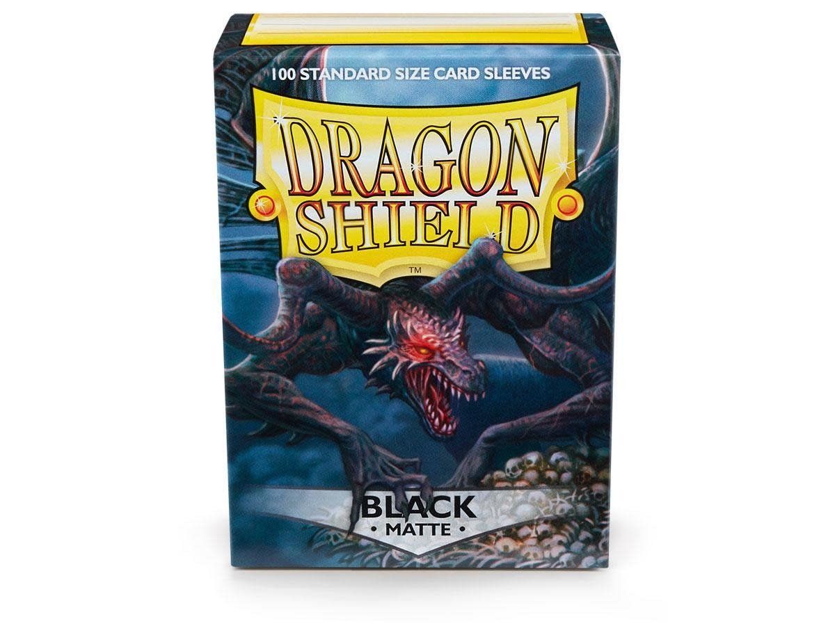 Dragon Shield Sleeves 100ct - Matte Black