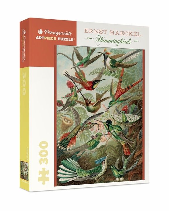 Ernst Haeckel: Hummingbirds 300pc Pomegranate Jigsaw Puzzle