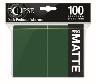 Pro-Matte Eclipse 2.0 Standard Deck Protector Sleeves: Forest Green (100)