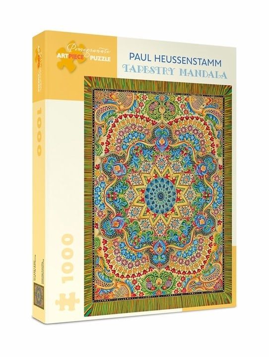 Paul Heussenstamm: Tapestry Mandala 1000pc Pomegranate Jigsaw Puzzle
