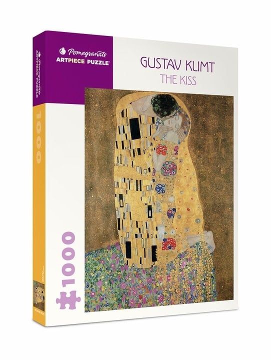 Gustav Klimt: The Kiss 1000pc Pomegranate Jigsaw Puzzle