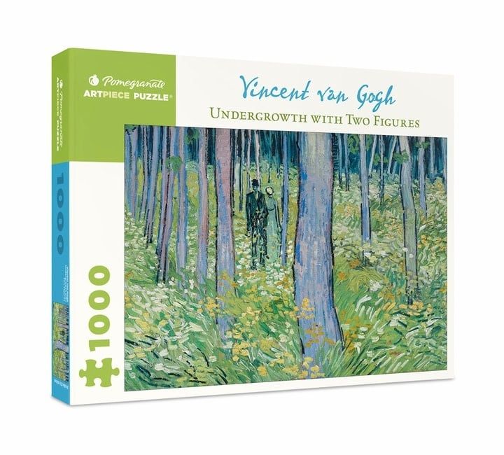 Van Gogh: Undergrowth-Two Figures 1000pc Pomegranate Jigsaw Puzzle