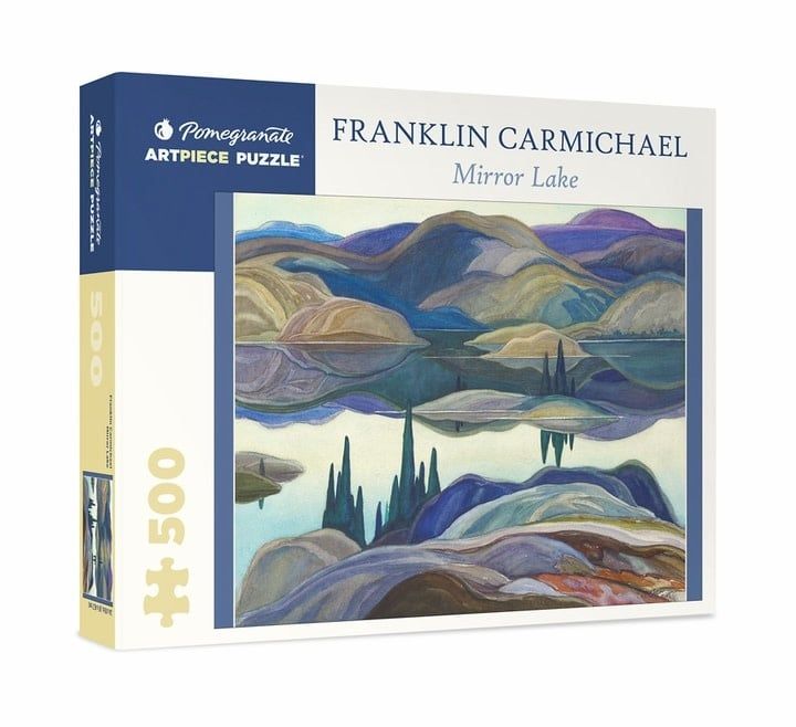 Franklin Carmichael: Mirror Lake 500pc Pomegranate Jigsaw Puzzle