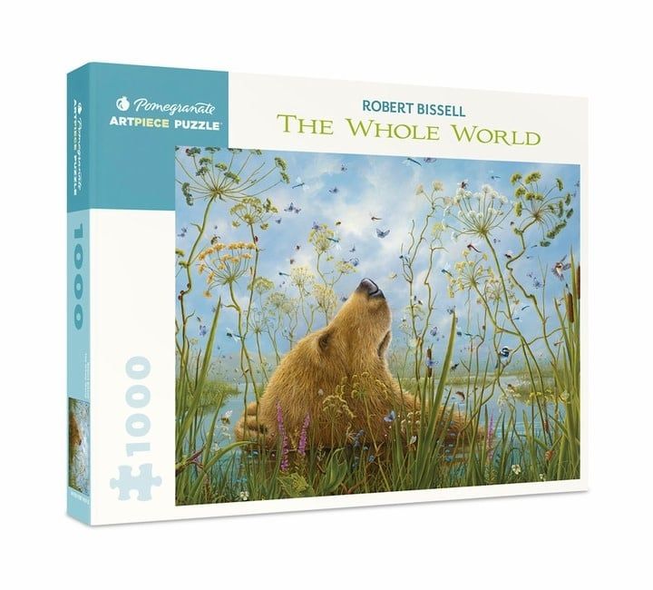 Robert Bissell: The Whole World 1000pc Pomegranate Jigsaw Puzzle