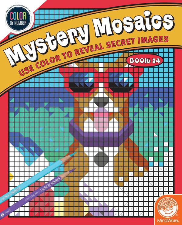 MYSTERY MOSAICS BOOK 14 (COLOR BY NUMBER)