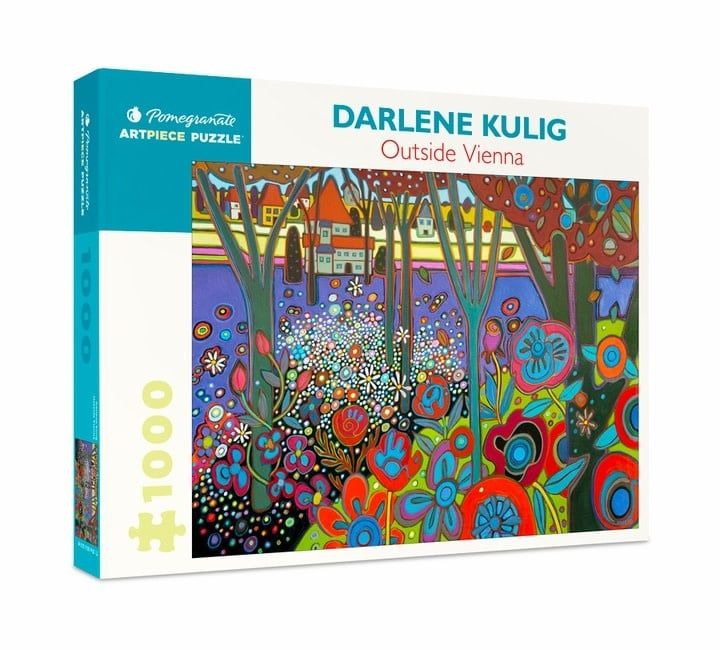 Darlene Kulig: Outside Vienna 1000pc Pomegranate Jigsaw Puzzle