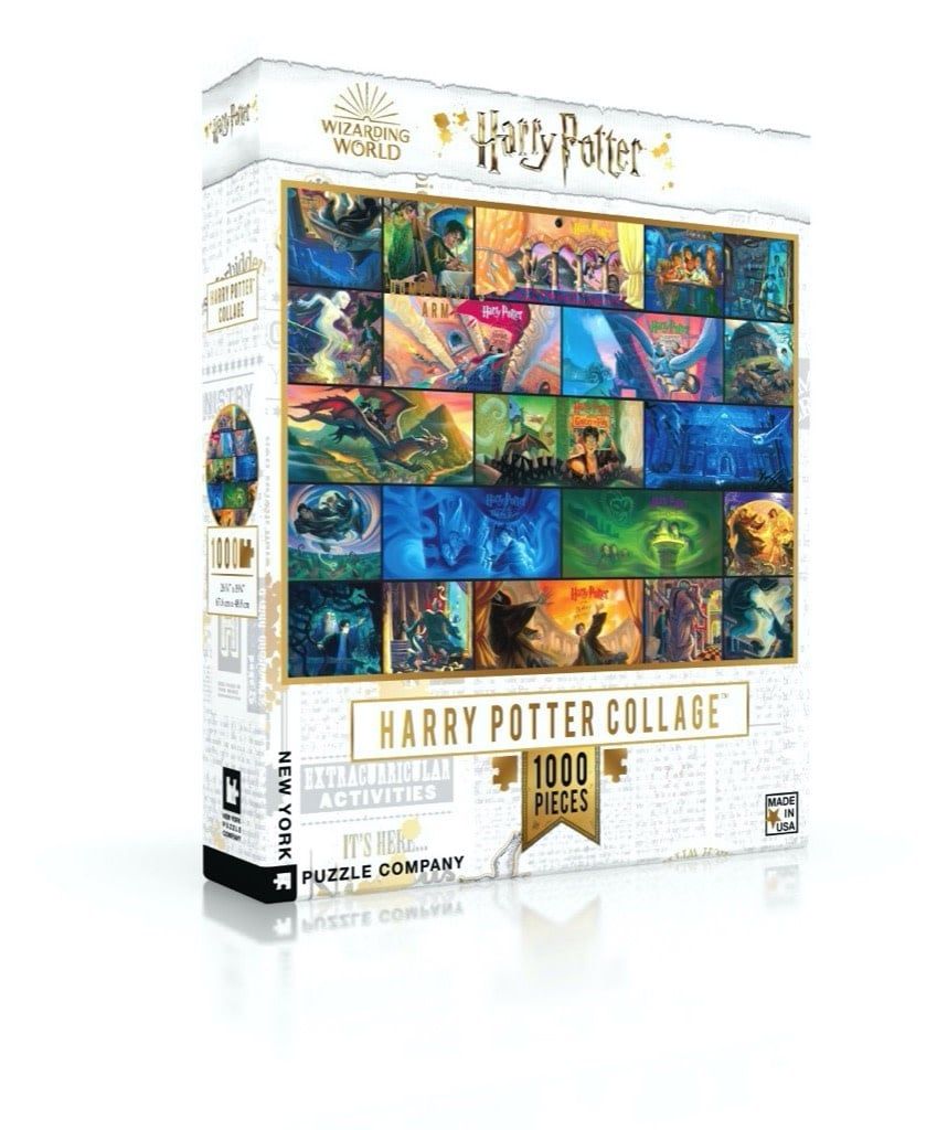 Harry Potter Collage 1000pc New York Puzzle Company Jigsaw Puzzle