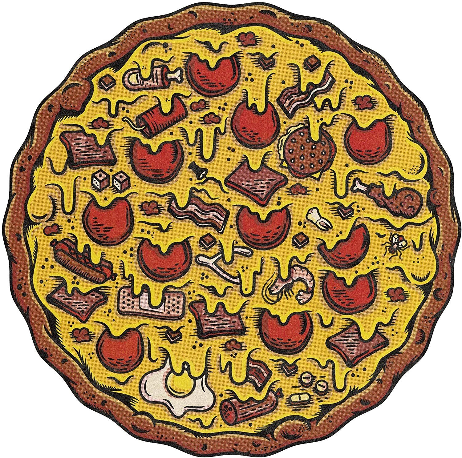 Pizza Puzzles - Pepperoni 550pc Jigsaw Puzzle