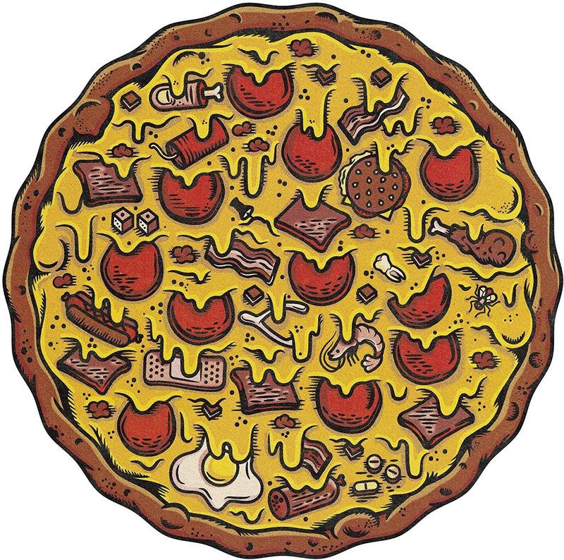 Pizza Puzzles - Pepperoni 550pc Jigsaw Puzzle
