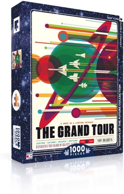 The Grand Tour 1000pc New York Puzzle Company Jigsaw Puzzle