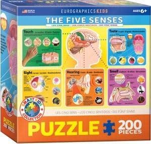 The Five Senses 200pc Eurographics Jigsaw Puzzle