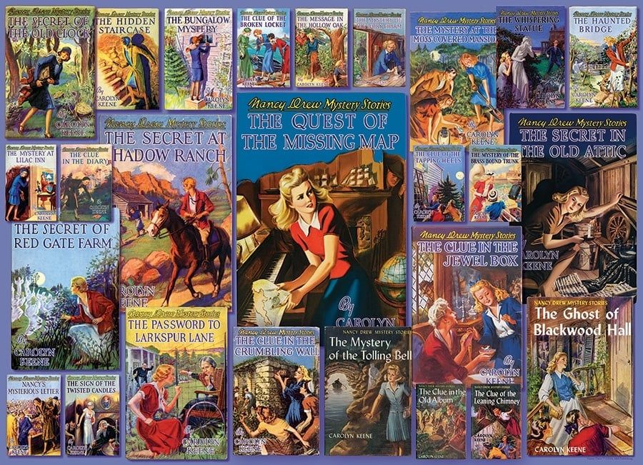 Vintage Nancy Drew 1000pc Cobble Hill Jigsaw Puzzle