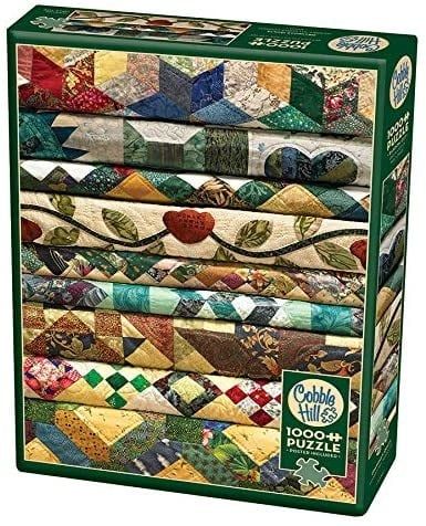 Grandma&#39;s Quilts 1000pc Cobble Hill Jigsaw Puzzle