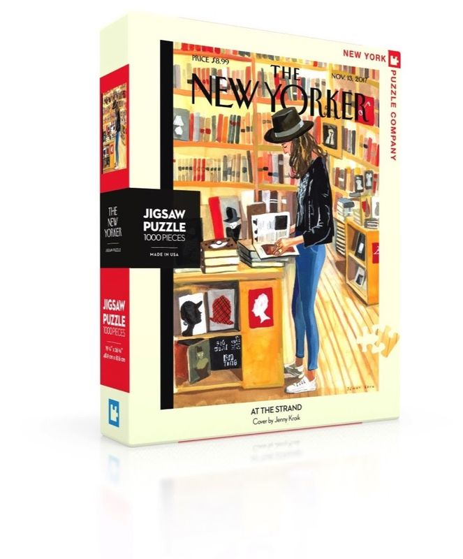 New Yorker - At the Strand 1000pc New York Puzzle Company Jigsaw Puzzle