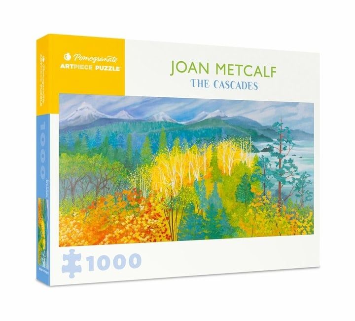 Joan Metcalf: The Cascades 1000pc Pomegranate Jigsaw Puzzle