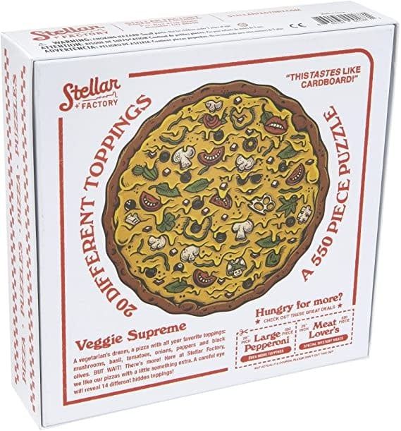 Pizza Puzzles - Veggie Supreme 550pc Jigsaw Puzzle