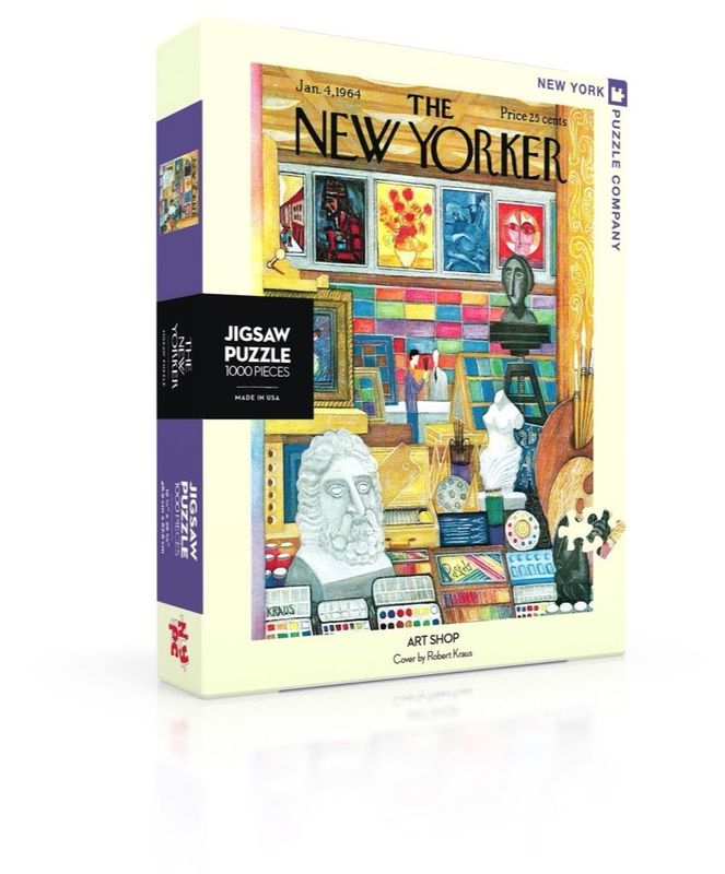 Art Shop 1000pc New York Puzzle Company Jigsaw Puzzle