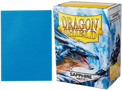 Dragon Shield Sleeves 100ct - Matte Sapphire