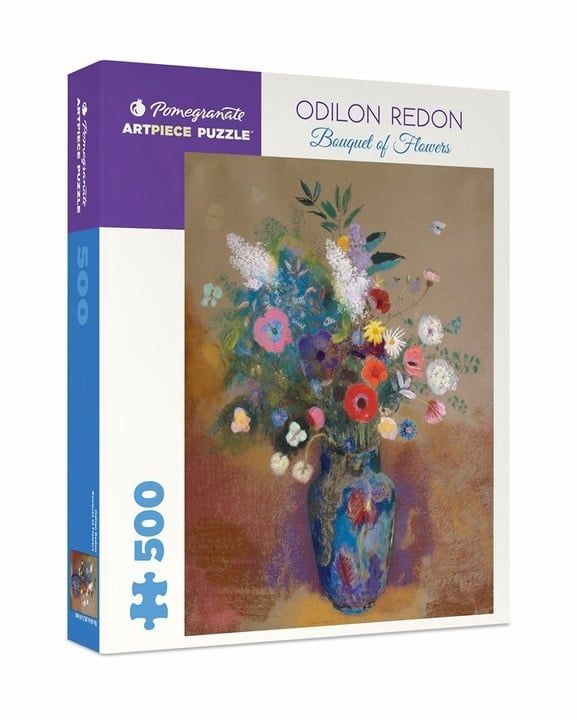 Odilon Redon: Bouquet of Flowers 500pc Pomegranate Jigsaw Puzzle