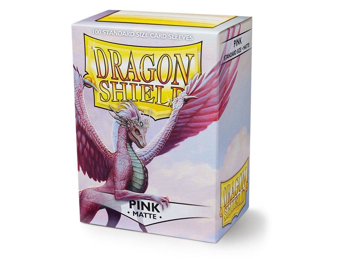 Dragon Shield Sleeves 100ct - Matte Pink