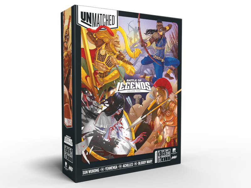 Unmatched: Battle of Legends Vol. 2 - Achilles, Yennenga, Sun Wukong, Bloody Mary