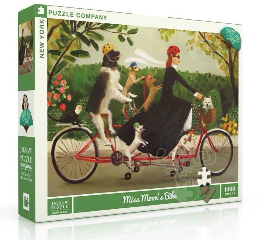 Miss Moon's Bike 1000pc Jigsaw Puzzle
