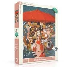 The Cat Countess 1000pc New York Puzzle Company Jigsaw Puzzle
