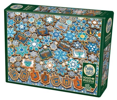 Hanukkah Cookies 1000pc Cobble Hill Jigsaw Puzzle