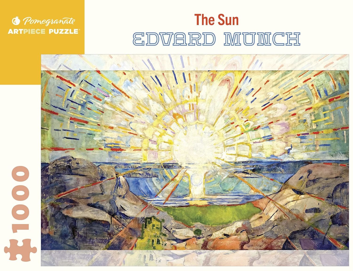 Edvard Munch: The Sun 1000-Piece Jigsaw Puzzle