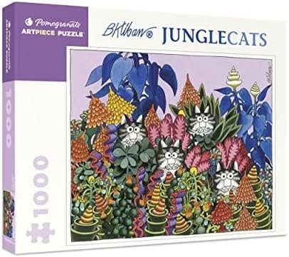 B. Kliban: Jungle Cats 1000-Piece Jigsaw Puzzle
