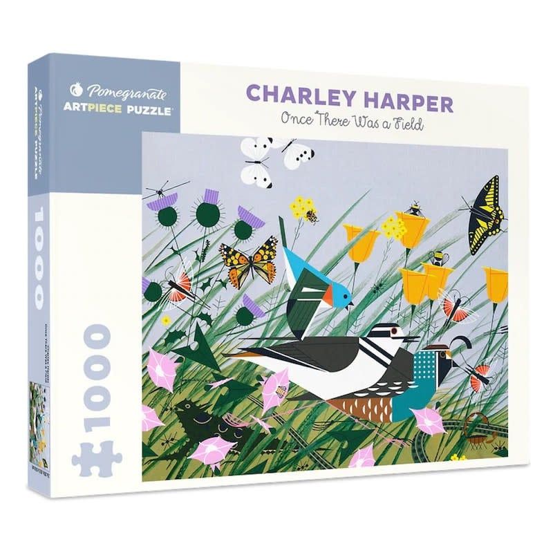 Charley Harper: Once There Was a Field 1000pc Poemgranate Jigsaw Puzzle