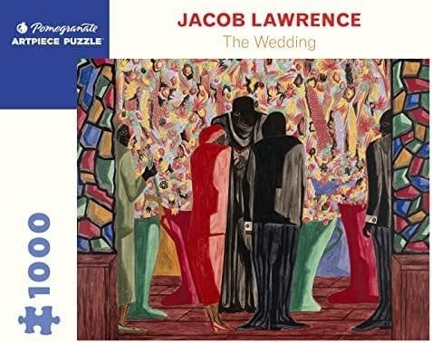 Jacob Lawrence: The Wedding 1000pc Pomegranate Jigsaw Puzzle