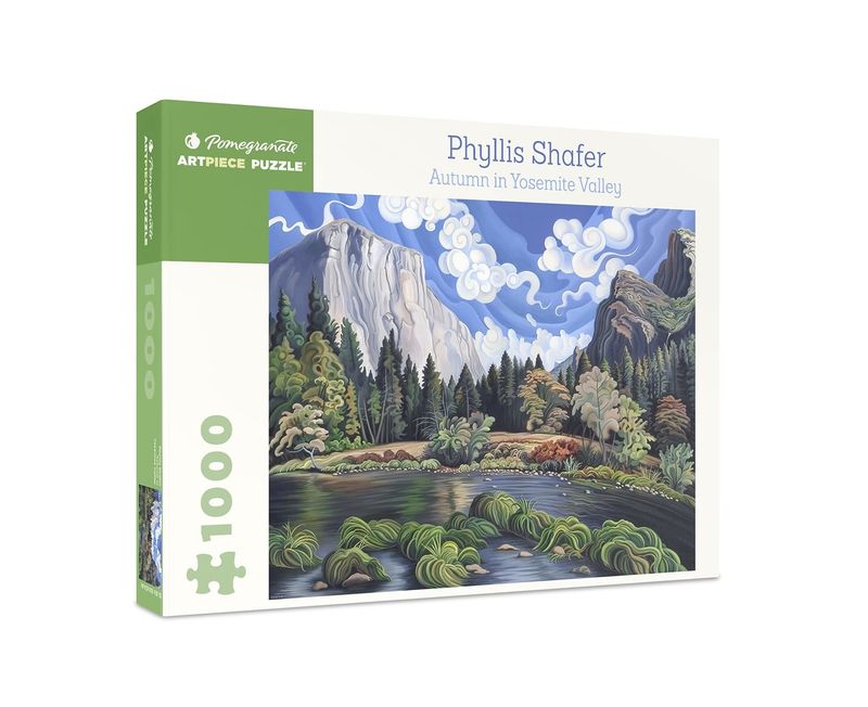 Phyllis Shafer: Autumn in Yosemite Valley 1000-Piece Jigsaw Puzzle