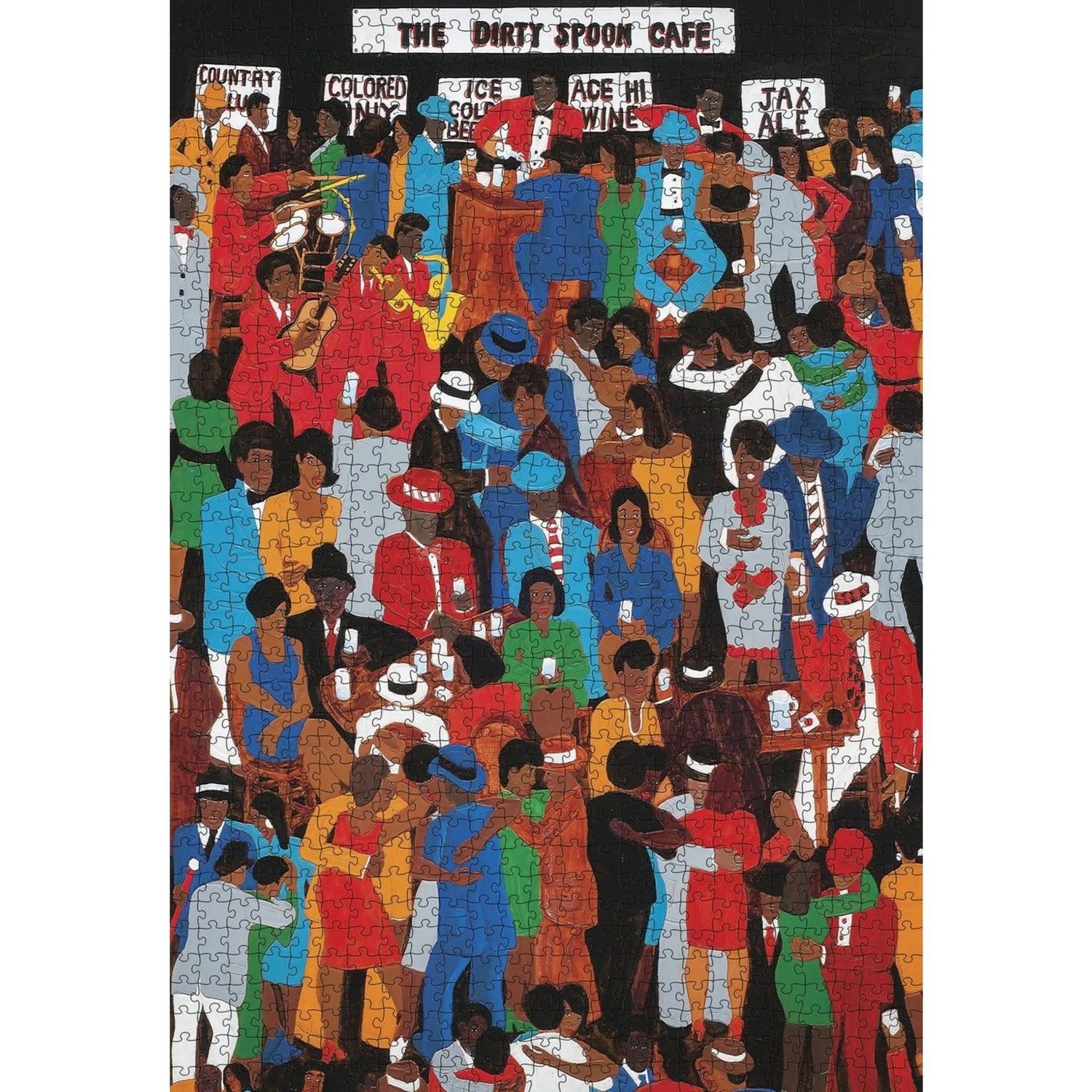 Winfred Rembert: The Dirty Spoon Cafe 1000pc Pomegranate Jigsaw Puzzle