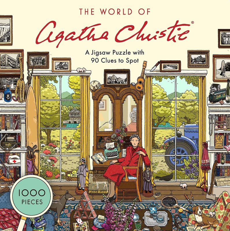 The World of Agatha Christie 1000pc Jigsaw Puzzle