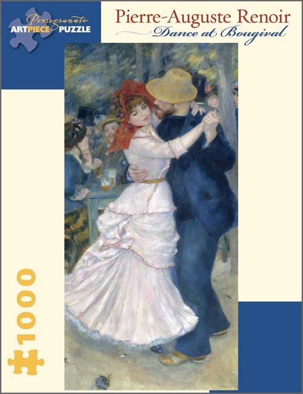 Pierre-Auguste Renoir: Dance at Bougival 1000pc Pomegranate Jigsaw Puzzle