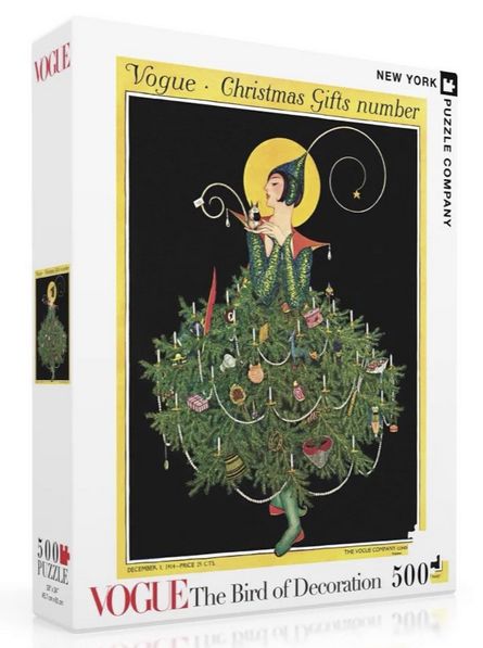 The Bird of Decoration 500pc New York Puzzle Company Jigsaw Puzzle