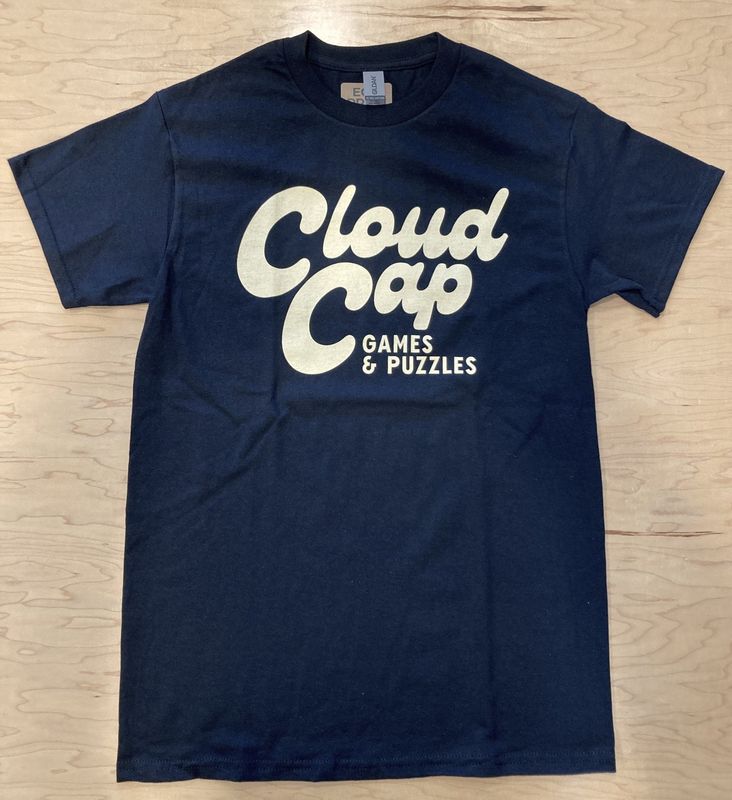 T-Shirt - Cloud Cap Logo - Black  - S