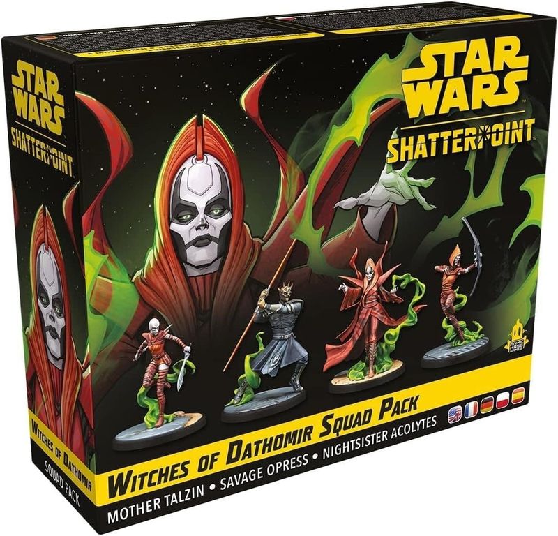 Star Wars Shatterpoint Witches of Dathomir Squad Pack (Mother Talzin, Savage Oppress, Nightsister Acolytes)