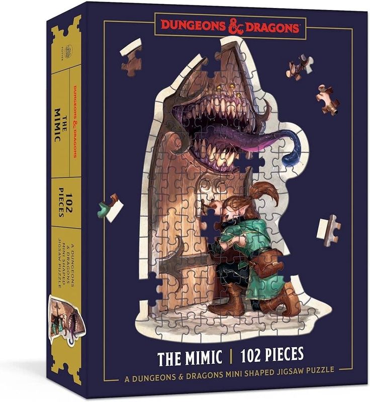 Dungeons &amp; Dragons Mini Monster Jigsaw Puzzle