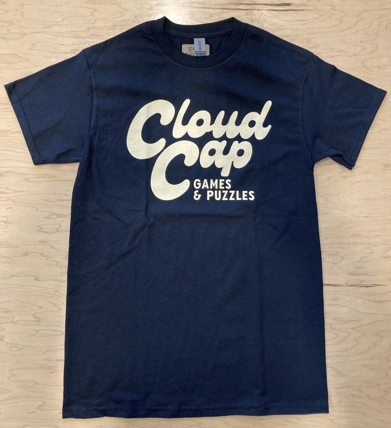 T-Shirt - Cloud Cap Logo - Black  - M
